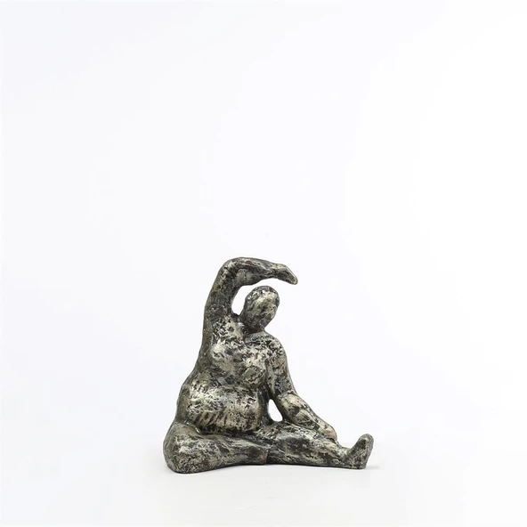 Vitale Yoga Silver Biblo 17x12x16 cm AK.IT0070 ürün görseli 1