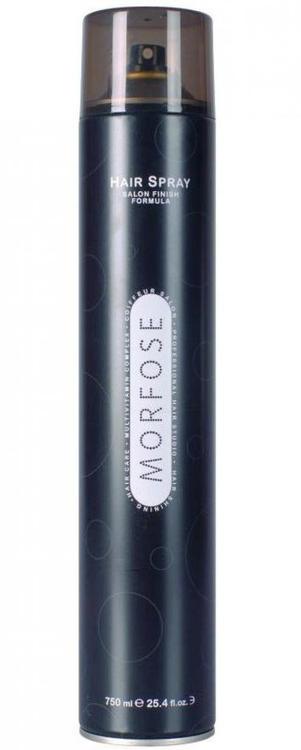 Morfose Saç Spreyi Siyah 750 ml - 1