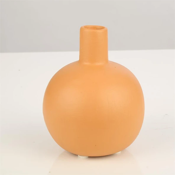 Vitale Seramik Vazo Turuncu AK.JF095004470-3