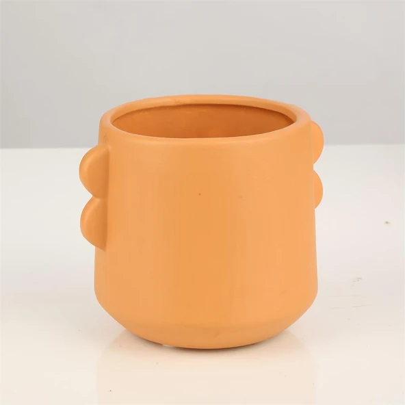 Vitale Seramik Vazo Turuncu AK.JF095753090-3 ürün görseli 1