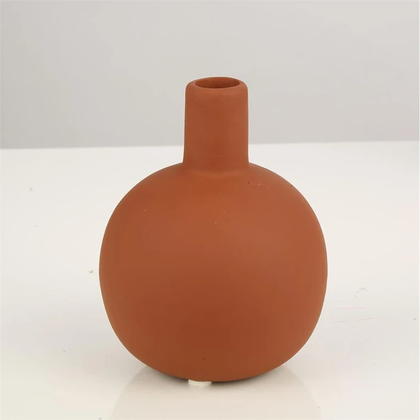 Vitale Seramik Vazo Kiremit AK.JF095004470-5 ürün görseli 1