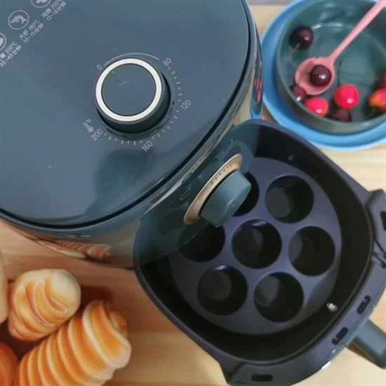7 Gözlü Silikon Çok Amaçlı Airfryer Muffin Cupcake Kek ve Çörek Pişirme Kalıbı - 2