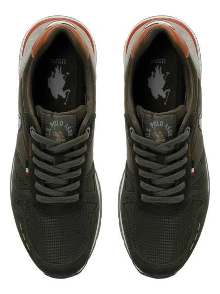 U.S.POLO ASSN GUNNER 4FX HAKİ COMFORT CASUAL SPOR AYAKKABISI - 6
