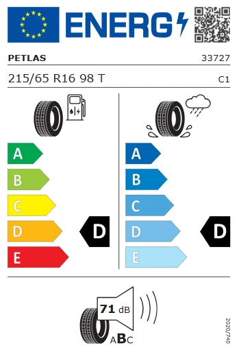 Petlas 215/65 R16 98T (M+S) Explero A/T PT421 Yaz Lastiği 2024 Sonu Üretim - 3