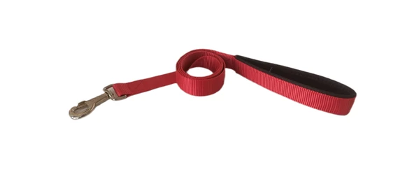 Markapet Köpek Gezdirme Kayışı 1,5 cm x 115 cm Kırmızı - 2