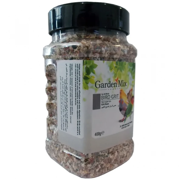 Gardenmix Platin Grit Kuş Kumu 400g ürün görseli