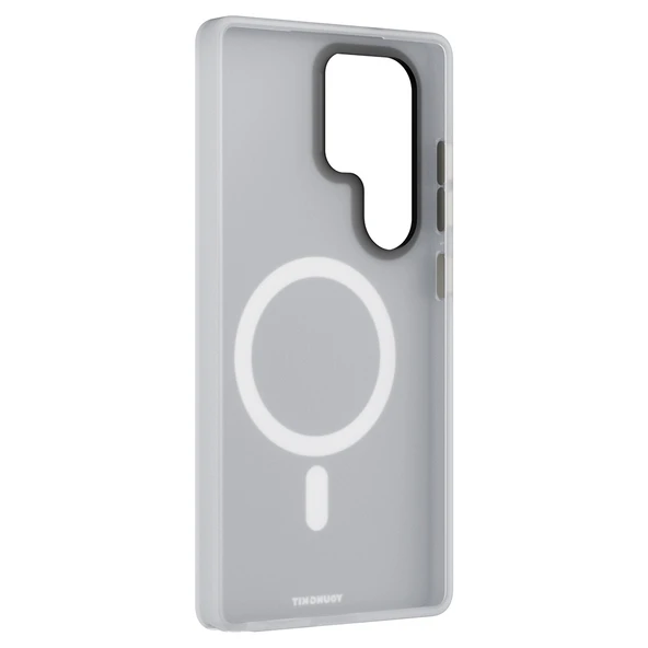 Galaxy S25 Ultra Kılıf M-safe Şarj Özellikli Youngkit Hidden Sand Serisi Kapak - 10