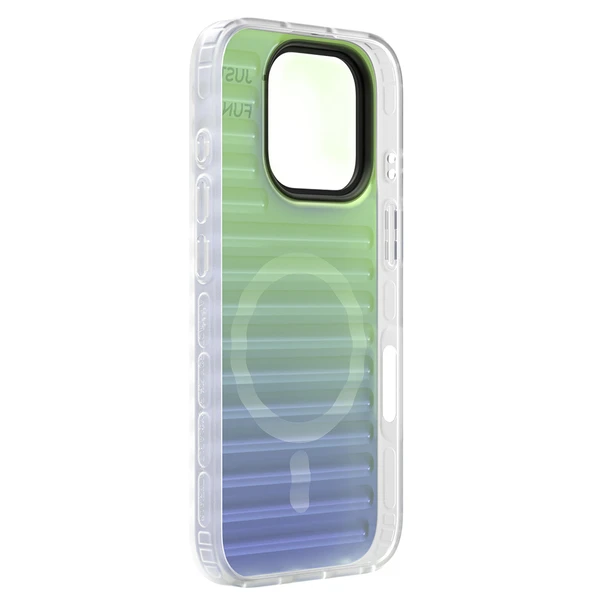 Apple iPhone 16 Pro Max Kılıf M-safe Şarj Özellikli Youngkit Geek Serisi Kapak - 10