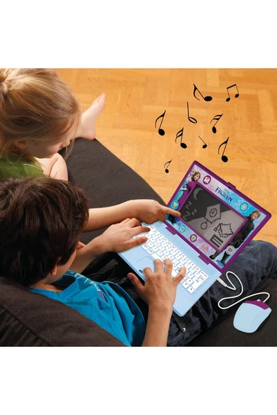 Frozen Eğitici Dizüstü Bilgisayar Çocuğunuz Hem Öğrensin Hem Eğlensin - 4