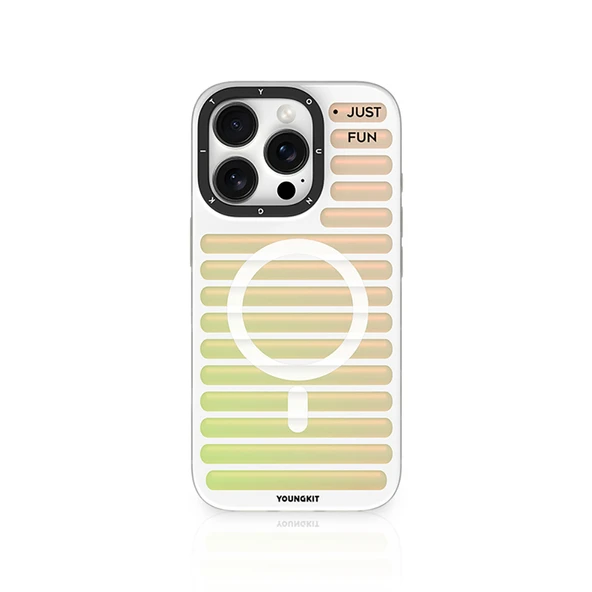 Apple iPhone 16 Pro Kılıf M-safe Şarj Özellikli Youngkit Geek Serisi Kapak - 2
