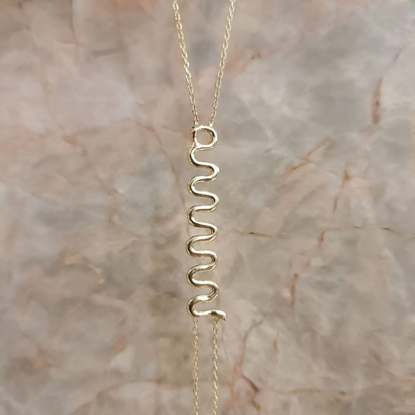 14k Altın Yılan Model Şahmeran - 4