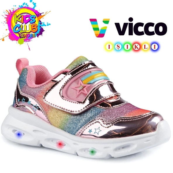 Vicco Kita Işıklı Ortopedik Çocuk Spor Ayakkabı ürün görseli