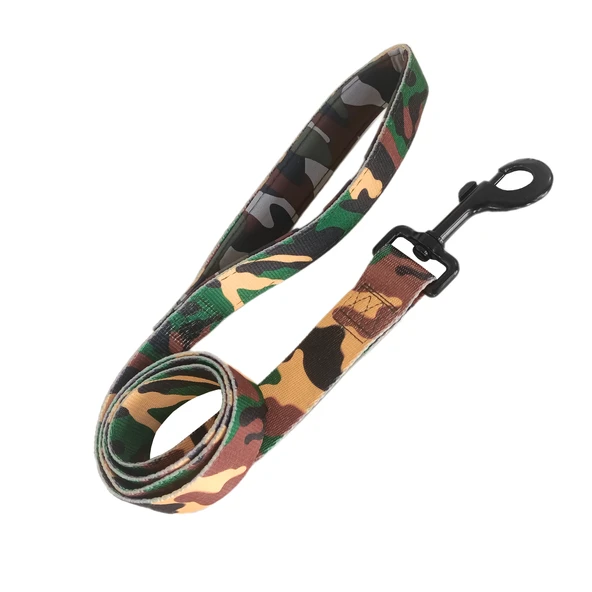 Köpek Göğüs Tasma Seti Dokuma 3 cm*70-90 cm Kamuflaj - Resim 5