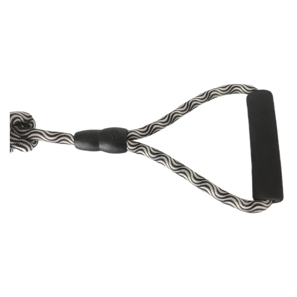 Köpek Göğüs Tasma Seti Dalga Desenli 1.5 cm*35-48 cm Siyah-Beyaz - Resim 4