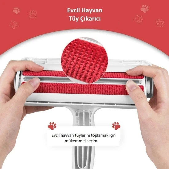 Markapet Kedi Köpek Tüy Toplayıcı Hazneli Gırgır 7-12-20 cm - 4