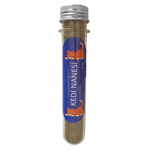 Catnip Doğal Kedi Otu - Kedi Nanesi Tüp 45 ml