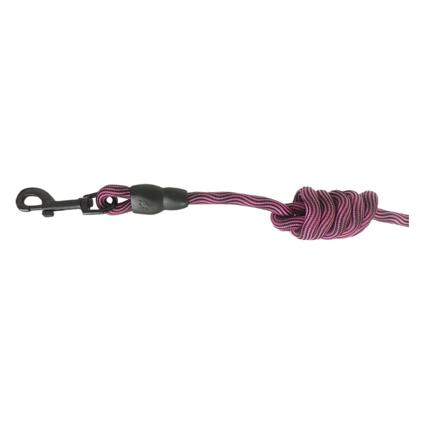 Köpek Göğüs Tasma Seti Dalga Desenli 2 cm*40-58 cm Mor-Pembe - 7