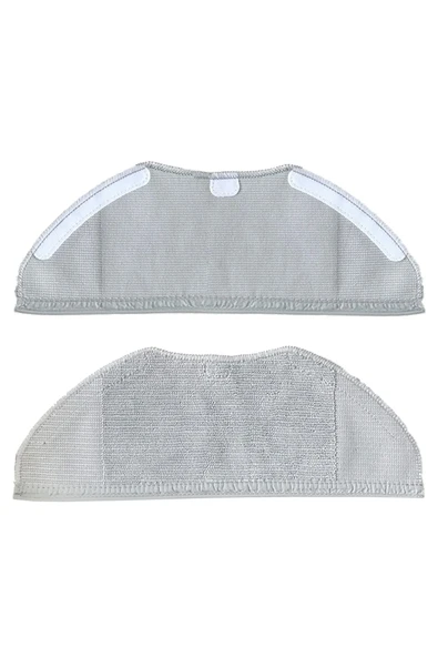 Xiaomi Mi Robot Essential G1 MJSTG1 Robot Süpürge Uyumlu Mop Bezi 2 Adet - Resim 2