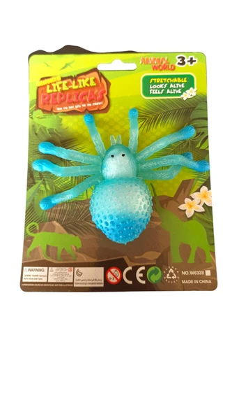 Karanlıkta Parlayan, Uzayabilen, Esnek Oyuncak Örümcek ile Tanışın!