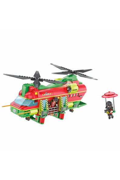 Minik Madenciler İçin Özel: Helikopterli Altın Keşfi Seti 594 Parça - 4