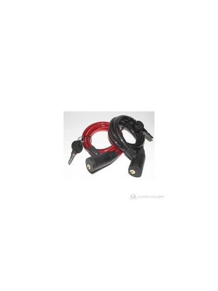 12X80 Bisiklet Halat Kilit Sağlam - 2