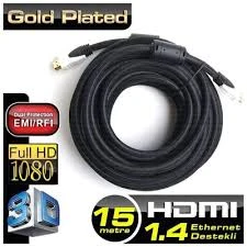 Dark DK-HD-CV14L1500 15mt Hdmi  v1.4 3d led-lcd-ps3 Kablo