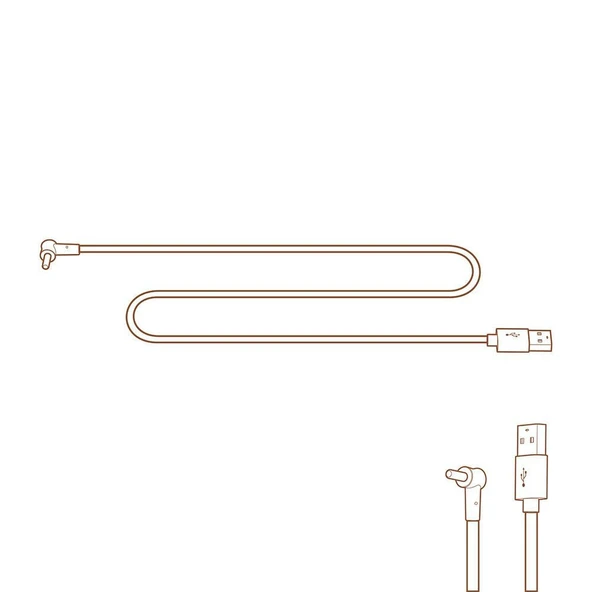 Cattie Su Pınarı Yedek Usb Güç Kablosu 150 cm