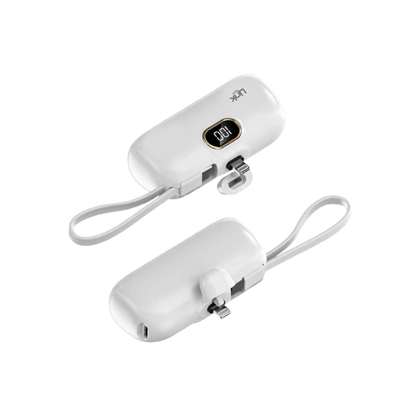 LinkTech EP54 4800 mAh Lightning Dock Stant Type-C Kablolu Mini Powerbank - 2