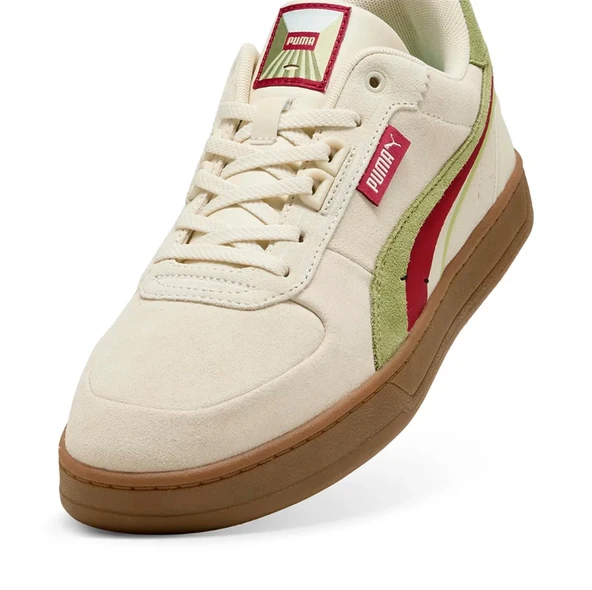 Puma Caven 2.0 Lux Greenside Beyaz Erkek Sneaker/Spor Ayakkabı - 400711 01 - 4