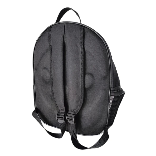 Kalpli Patili Astronot Şeffaf Taşıma Sırt Çantası Siyah 24x32x42 cm - 8