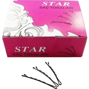 Star 200 Adet Siyah Tel Toka Kuaförlerin Tercihi
