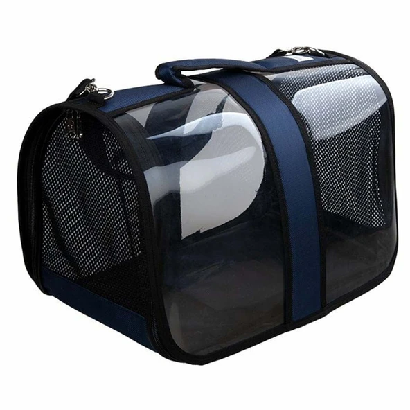 Markapet Tünekli Kuş Taşıma Çantası 20-30 cm Mavi ürün görseli