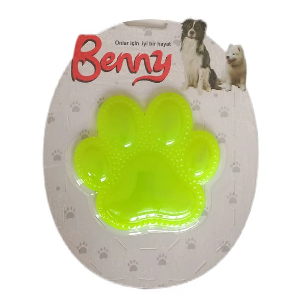 Benny Köpek Oyuncağı Pati 9,5 x 9 cm Sarı - 2