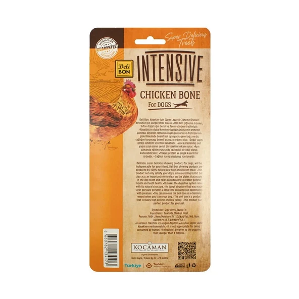 Delibon İntensive Tavuklu Kemik - 7Cm 4 lü Paket - 2