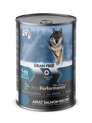 Pro Performance Tahılsız Somon Balıklı Yetişkin köpek Konserve maması 400 gr
