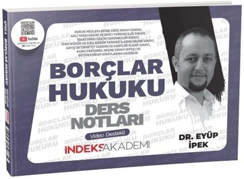 2025 KPSS A Grubu Borçlar Hukuku Video Ders Notları İndeks Akademi