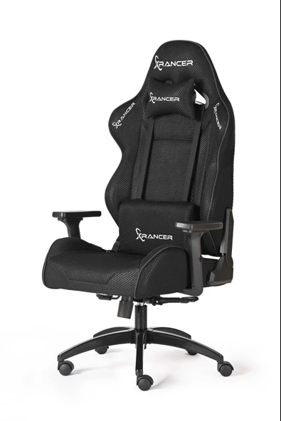 XRANCER ARES BLACK NEFES ALABİLEN FİLE KUMAŞ OYUNCU KOLTUĞU - 2