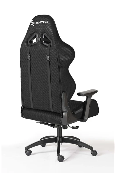 XRANCER ARES BLACK NEFES ALABİLEN FİLE KUMAŞ OYUNCU KOLTUĞU - 3