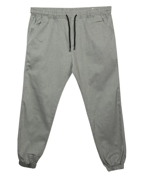 Erkek Büyük Beden 100 Kilo-180 Kilo Arası İçin Uygun Likralı Jogger Kot Pantolon - 3