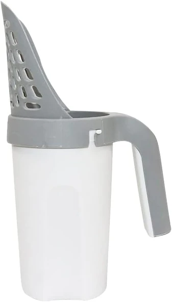 Hazneli kedi kumu küreği,çöp poşetli kedi kumu küreği,yenis nesil kedi kumu küreği,çöp poşetli ve hazneli - Resim 8