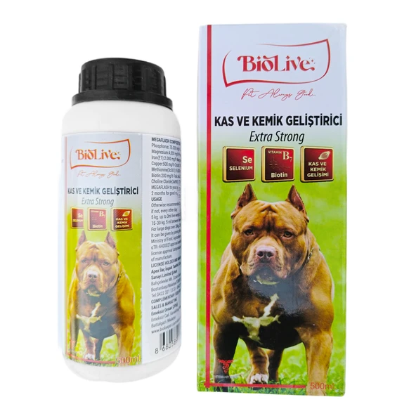 Biolive Kas ve Kemik Geliştirici+Biotin+Selenium 500ml - Resim 2
