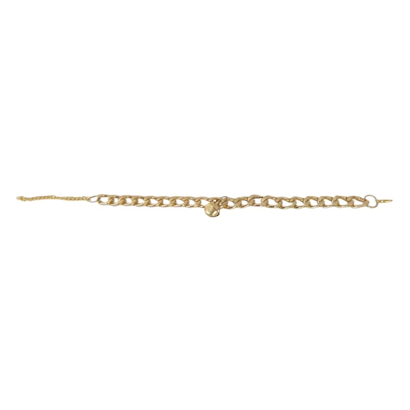 Markapet Kedi Ve Köpek Lüx Zincir Kolye 25-30 cm Medium Gold - 5