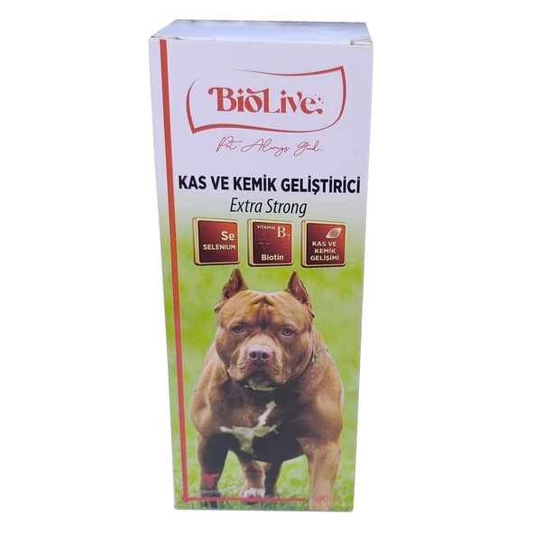 Biolive Kas ve Kemik Geliştirici+Biotin+Selenium 500ml - Resim 3