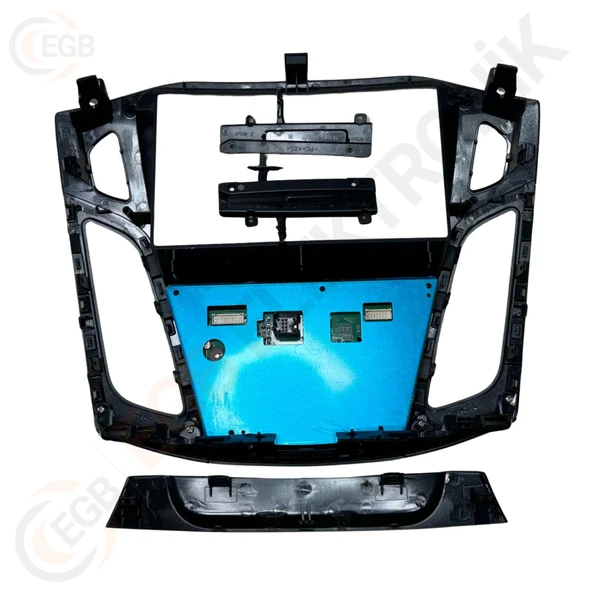 OTO TABLET ÇERÇEVE FORD FOCUS 3 2012-2017 9" SİYAH TAC-251 - Resim 2