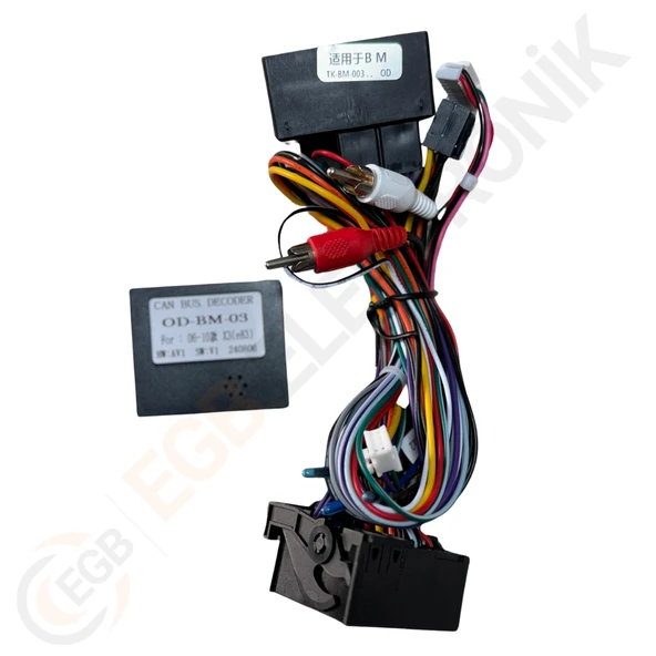 OTO TABLET ÇERÇEVE BMW X3-E83 2006-2010 9" SİYAH TAC-009 - 3