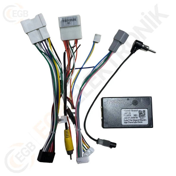 OTO TABLET ÇERÇEVE RENAULT TRAFIC 2015+ 9" SİYAH TAC-241 - Resim 3