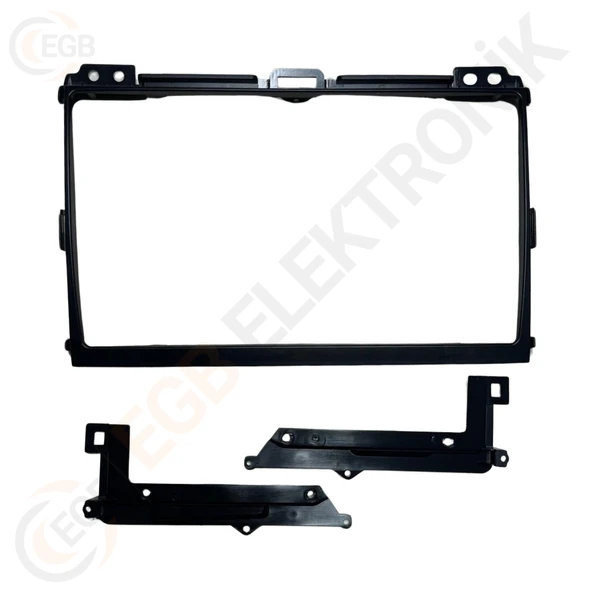 OTO TABLET ÇERÇEVE TOYOTA LAND CRUISER / PRADO 2004-2008 9" SİYAH TAC-189 ürün görseli