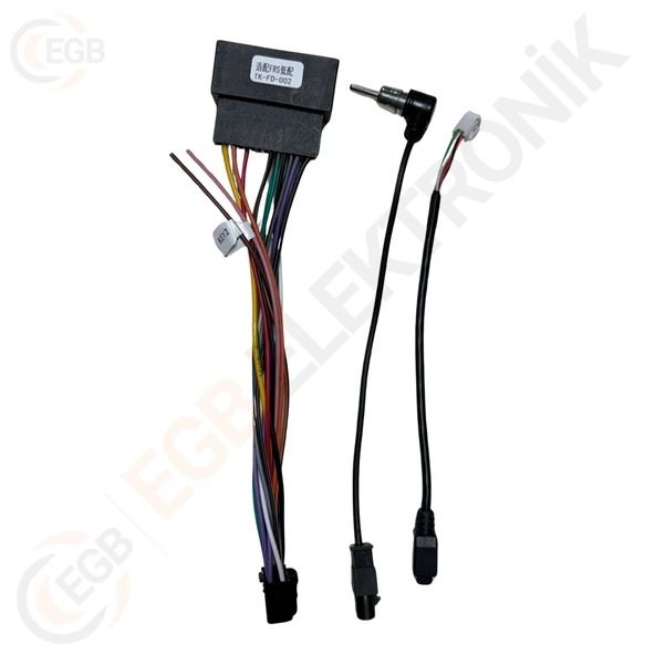 OTO TABLET ÇERÇEVE FORD TRANSİT 2013-2019 9' SİYAH TAC-291 - Resim 3