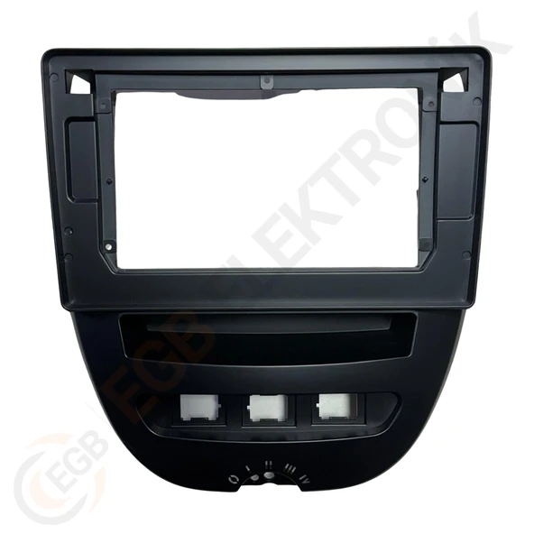 OTO TABLET ÇERÇEVE CITROEN C1 2005-2014 10,1" SİYAH TAC-023