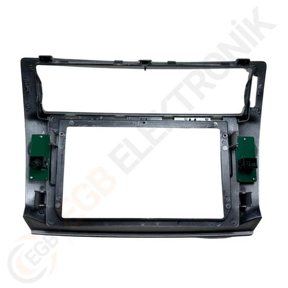 OTO TABLET ÇERÇEVE CITROEN C4 2004-2009 9" GÜMÜŞ TAC-022 - Resim 2